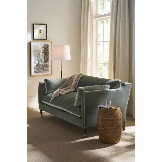 Picture of 71” Quick Ship Madeline Sofa - Antiqued Moss Velvet